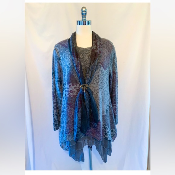 🌱Brand New Luxury Part Mohair Top - Picture 4 of 7